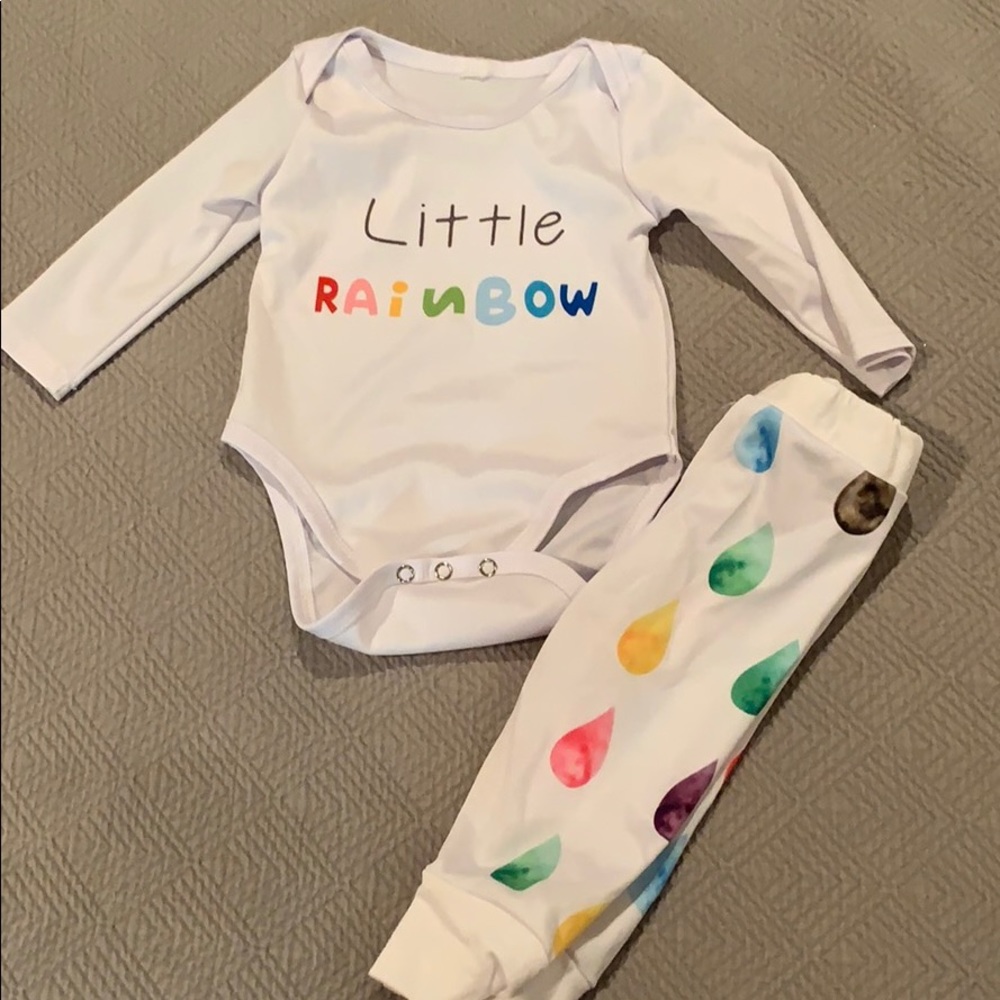 Silk “little rainbow” set